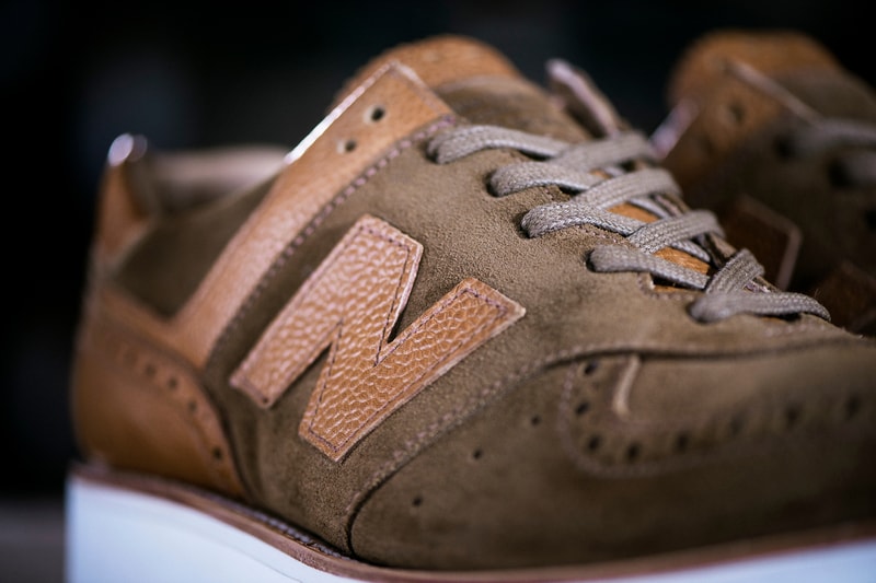 New Balance 576 Grenson Phase Two Traditional Footwear Brogue Kiltie Sneaker Full Grain Leather