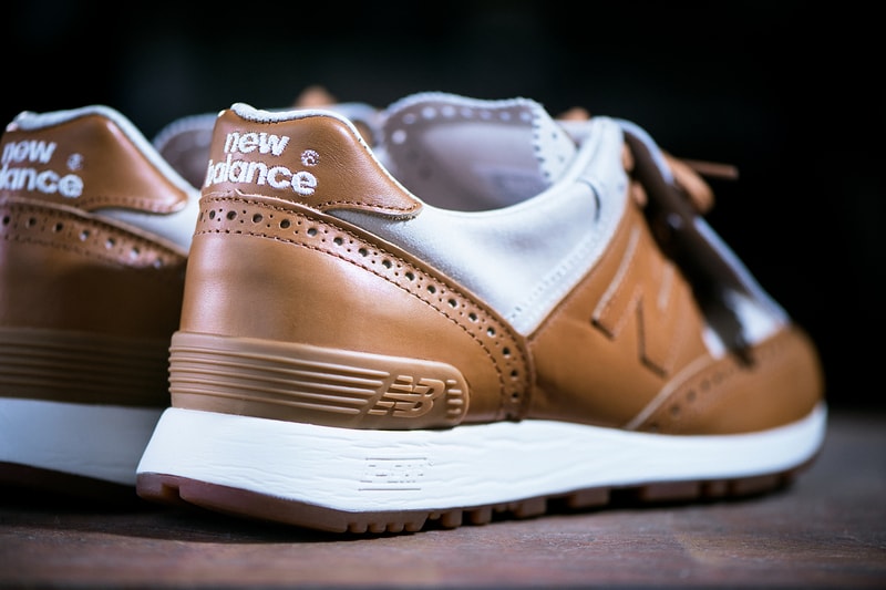 New Balance 576 Grenson Phase Two Traditional Footwear Brogue Kiltie Sneaker Full Grain Leather