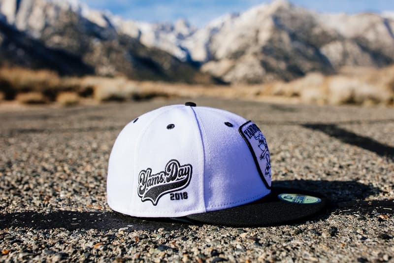 New Era ASAP Mob Yams Day 2018 YAMBORGHINI Hats A$AP headwear black white concert festival fest
