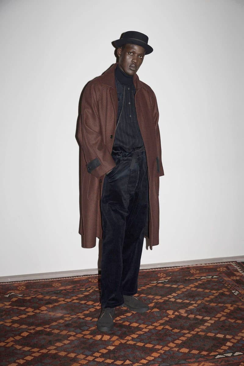 Nicholas Daley 2018 Fall Winter Collection red clay london fashion week mens lfwm