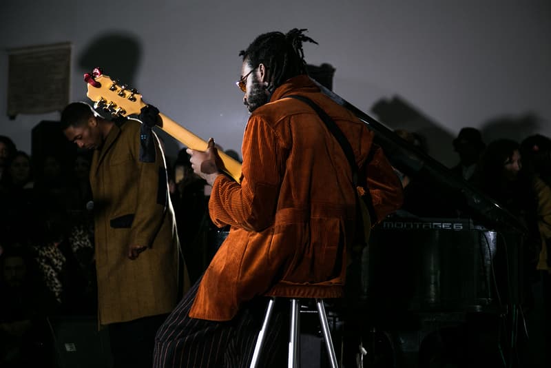 Nicholas Daley Fall/Winter 2018 London Fashion Week: Mens Backstage