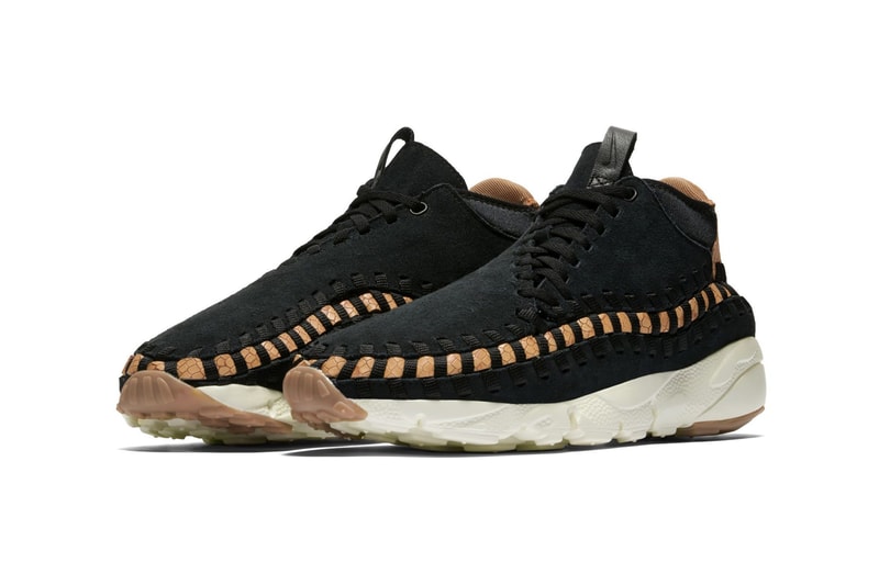 Nike Air Footscape Chukka Woven Black Dark Russet colorway sneaker shoe winter 2018