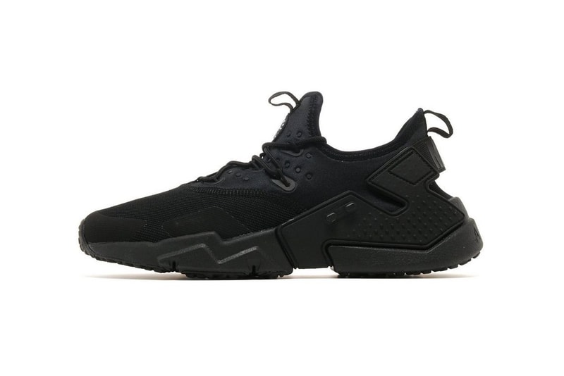 Nike Air Huarache Drift Olive Green Triple Black 2018 January Release Date Info Sneakers Shoes Footwear JD Sports