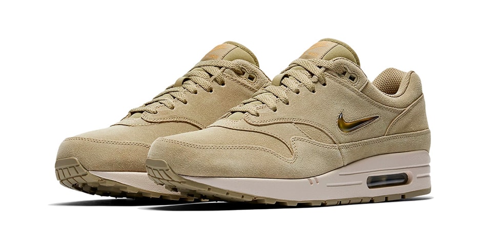 Nike air max 1 premium sc neutral olive e metallic gold Clearance