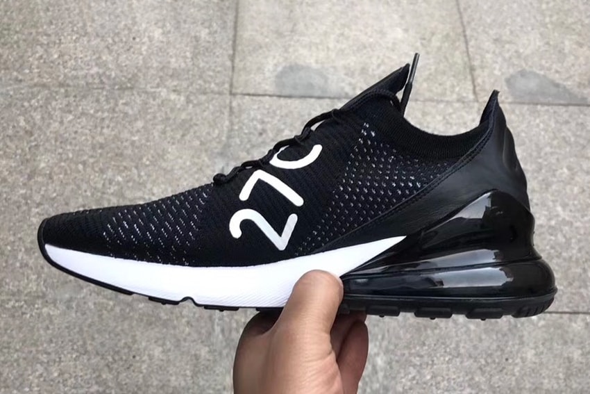 Nike Air Max 270 Black Flyknit Teaser Spring 2018 Release