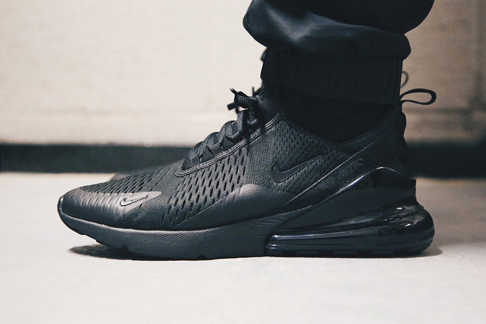 UNDERRATED? Nike Air Max 270 Triple Black On Feet Review 