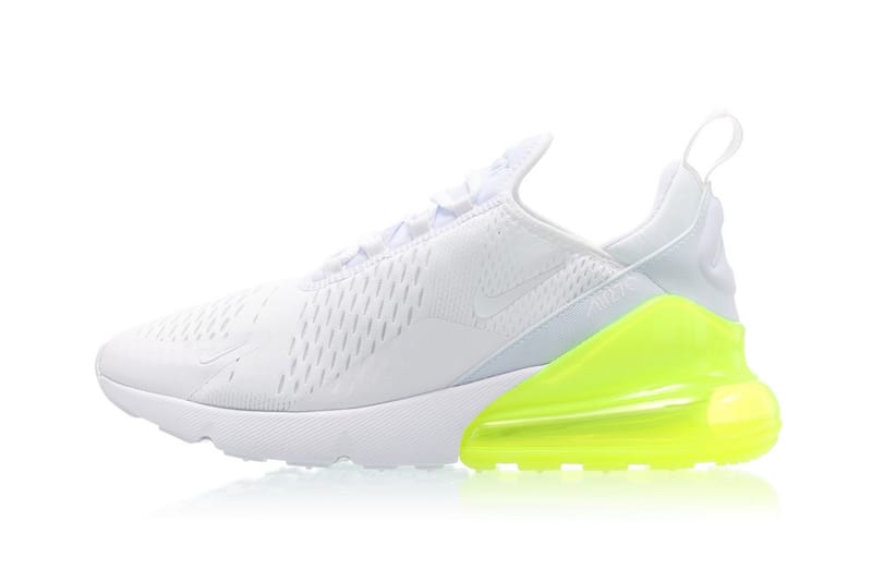 nike air max 270 white green