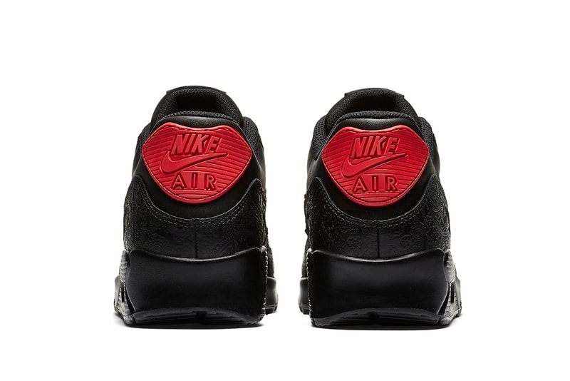 Nike Air Max 90 Chinese New Year black yellow red