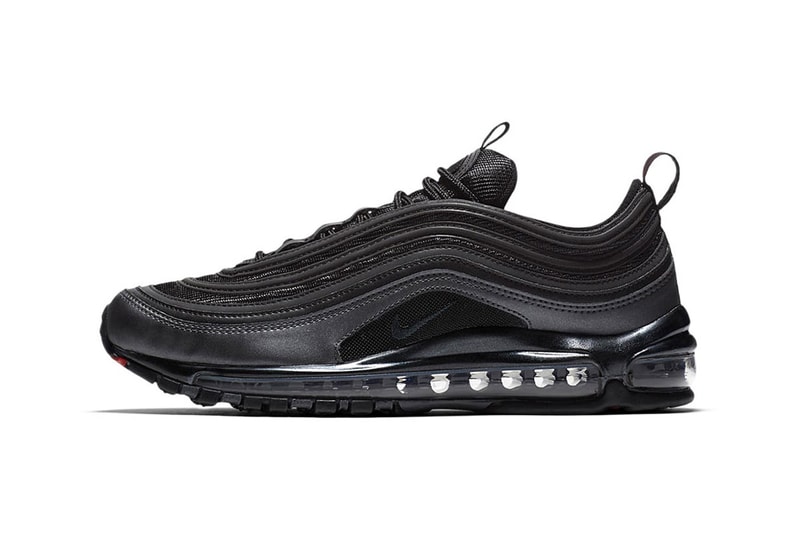 Nike Air Max 97 'Eternal Future' Release Date 'Black Anthracite' 'Desert Dust Bronze' 'Obsidian White Black' Colorways Nike Air Force 1 Skepta Virgil Abloh The Ten