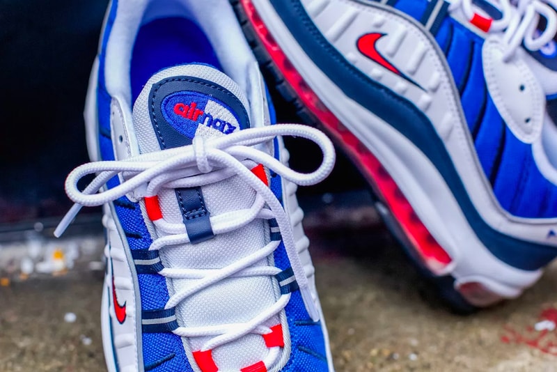 Nike Air Max 98 Gundam January 18 2018 Release Red White Blue