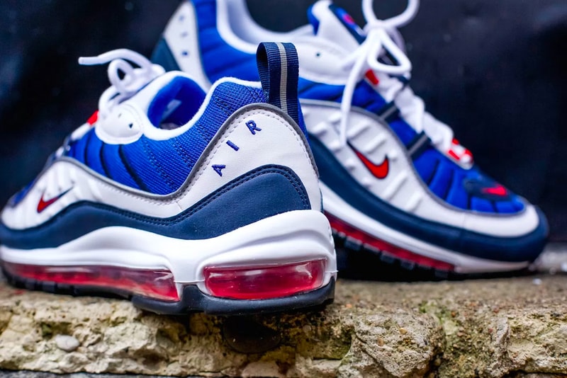 Nike Air Max 98 Gundam January 18 2018 Release Red White Blue