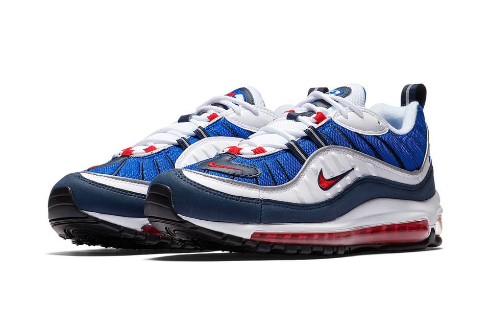Peregrination auxiliary principle Nike Air Max 98 OG "Gundam" and "Tour Yellow" | Hypebeast