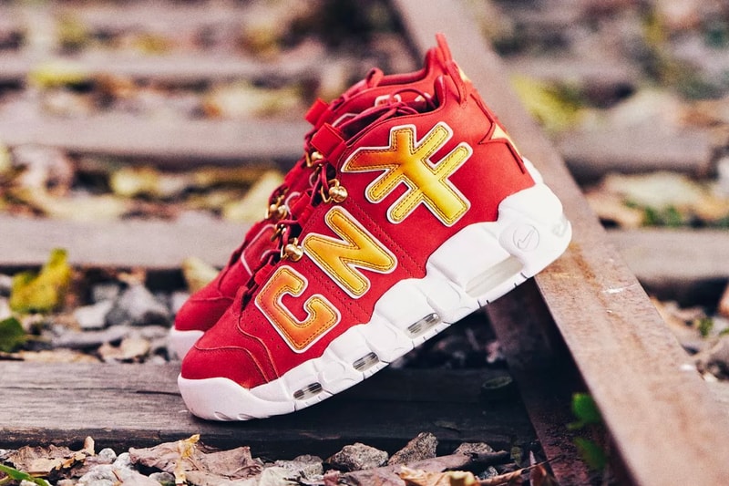 Nike Air Uptempo Chinese New Year The Remade K YEE Custom Red