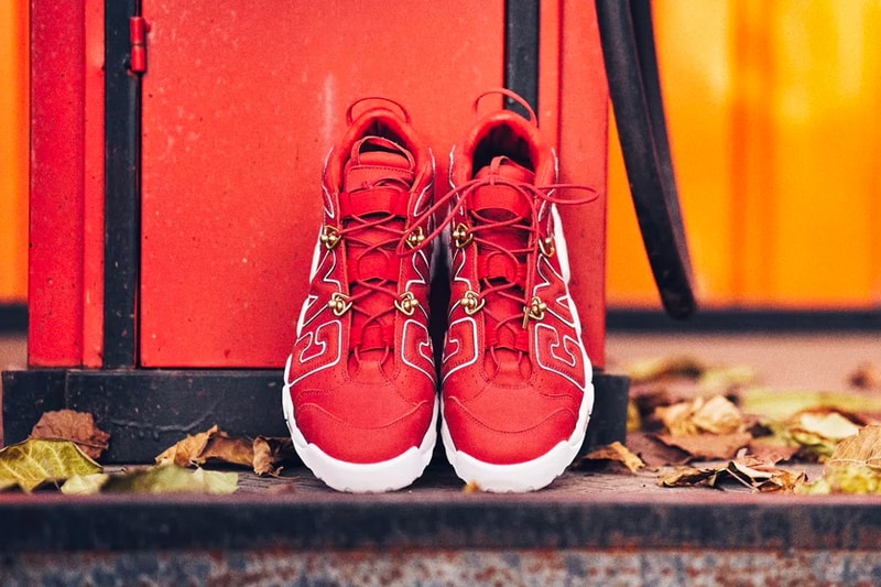 Nike Air Uptempo Chinese New Year The Remade K YEE Custom Red