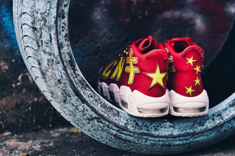 Nike Air Uptempo Chinese New Year The Remade K YEE Custom Red