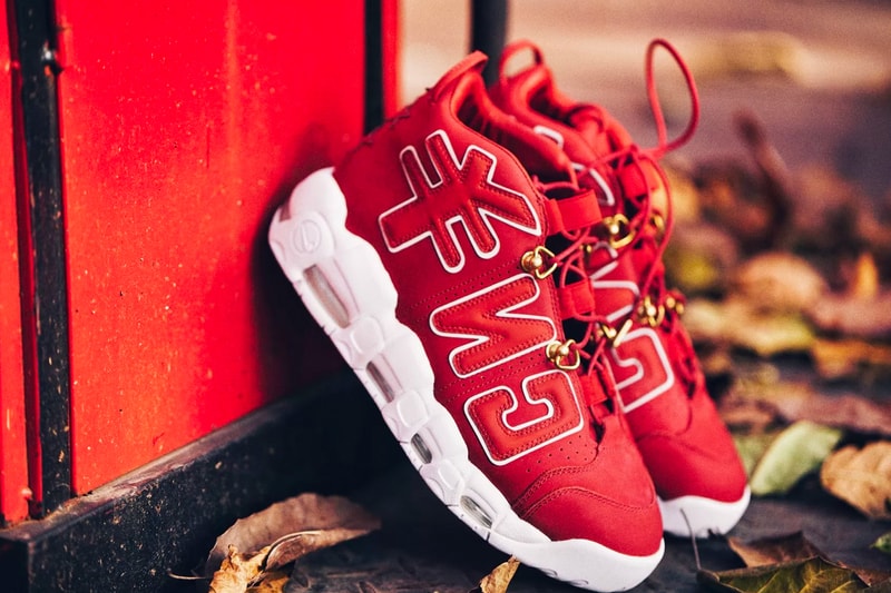 Nike Air Uptempo Chinese New Year The Remade K YEE Custom Red
