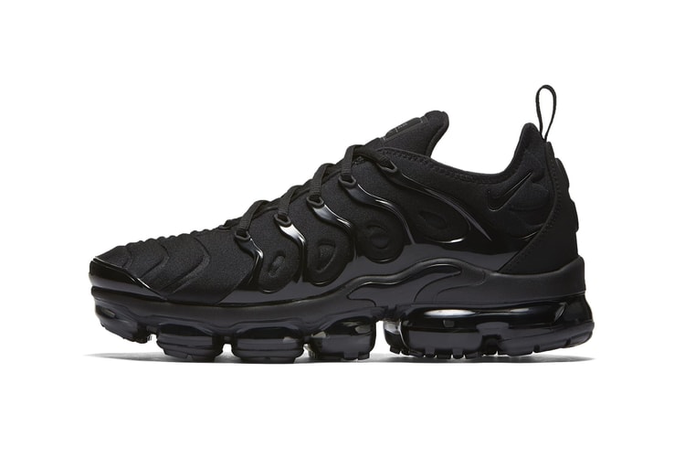 Nike's Air VaporMax Plus "Triple Black" Gets an Official Release Date
