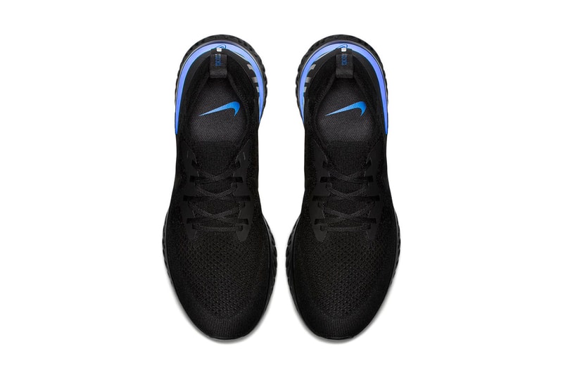 Nike Epic React Flyknit Black Racer Blue February 22 2018 Release