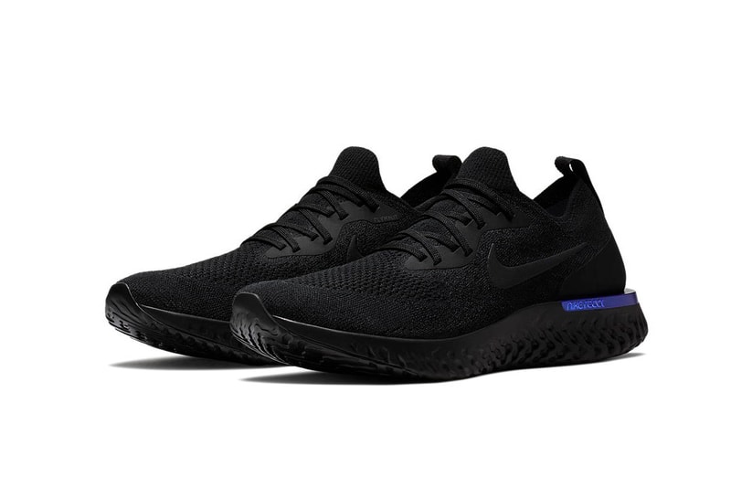 Nike Epic React Flyknit Black Racer Blue February 22 2018 Release