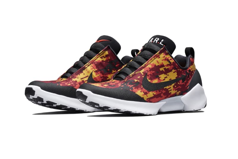 Nike HyperAdapt 1 0 Digi Camo Red Yellow official images footwear Release Date Info Drops