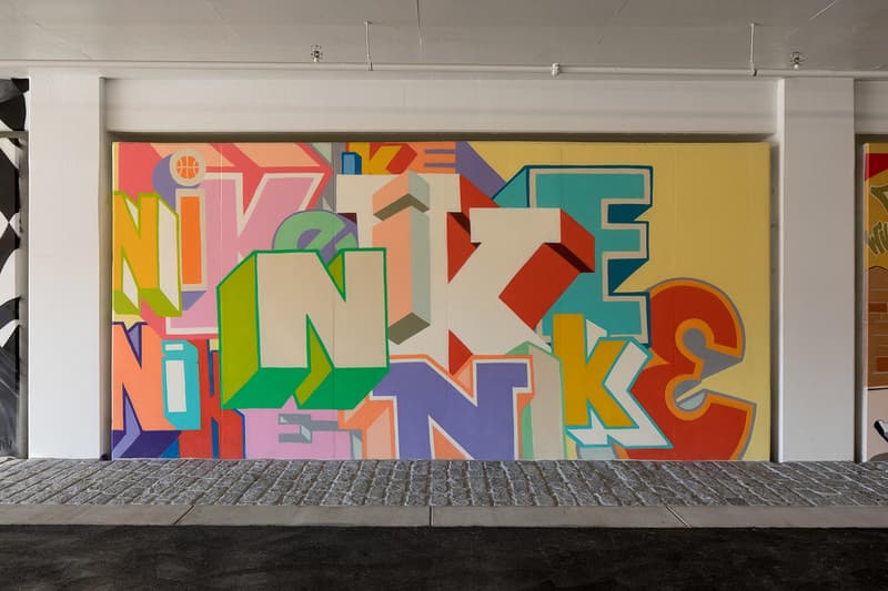 Nike NYC Garage Murals Artwork Art Stash Felipe Pantone FAUST Grotesk SP One CHINO BYI GOREY DAIM Tones One Gary Stranger Yoon Hyup SPETO Claw Money Nardstar Paola Delfin Hueman Ashley Montague