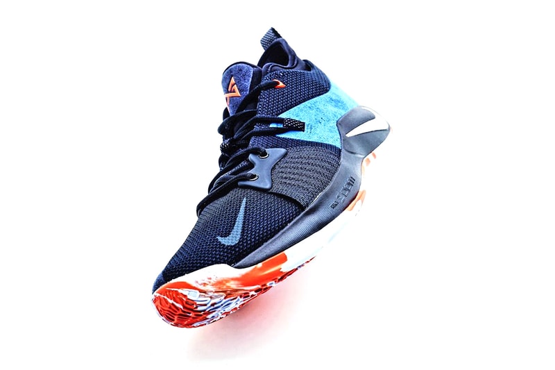 Nike PG2 Home Craze Paul George Nike Basketball footwear OKC Oklahoma City Thunder First Look Closer Look