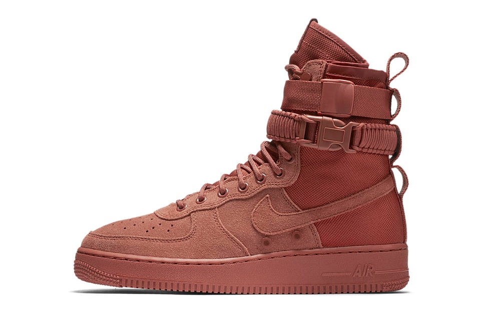 Nike Special Field Air Force 1 SF AF1 Dusty Pink Drop Colorway 2018 January 12 Release Date Info Drops