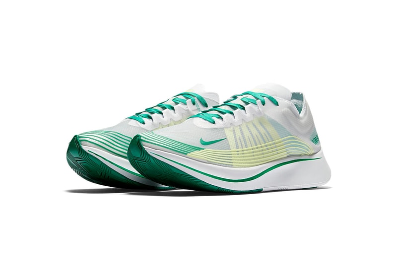 Nike Zoom Fly white lucid green release date january 18 2018 footwear