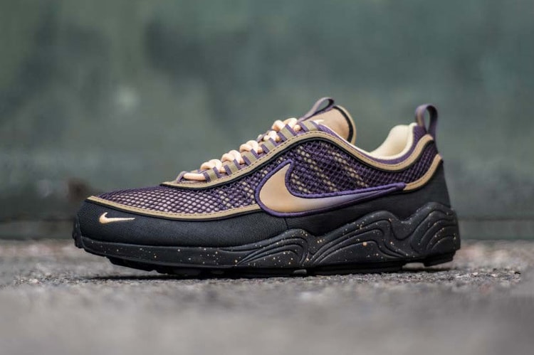 Nike's Zoom Spiridon Gets Fixed with "Anthracite/Elemental Gold"