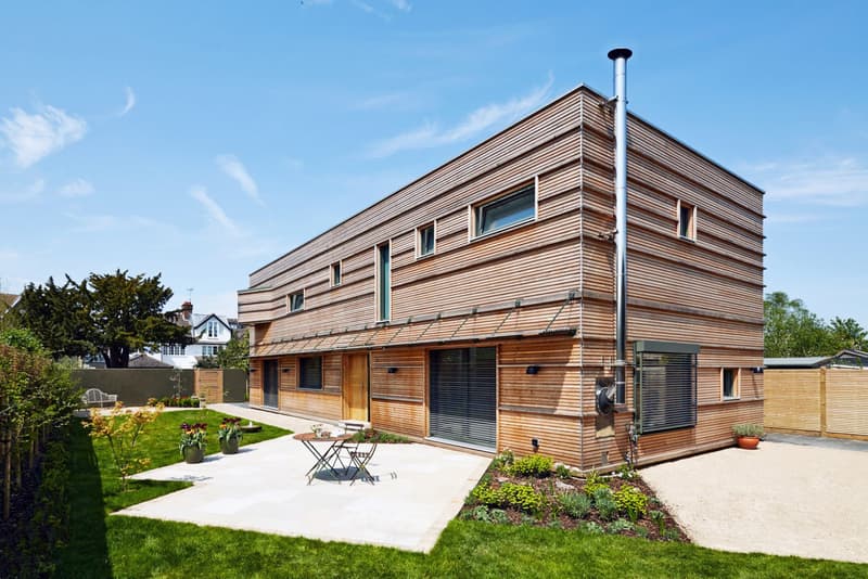 Nilsson Pflugfelder Prefabricated Wooden House R Baufritz Architecture Architect Buildings Residential UK home cambridge england