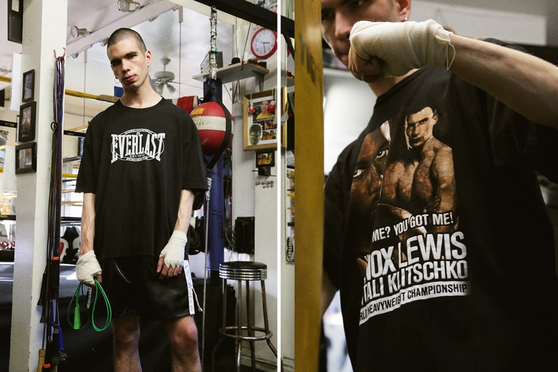 NOT / APPLICABLE Vintage Boxing Merchandise Ever Last Michele Lamy Selfridges Lamyland Evander Holyfield Riddick Bowe Lennox Lewis Vitali Klitschko