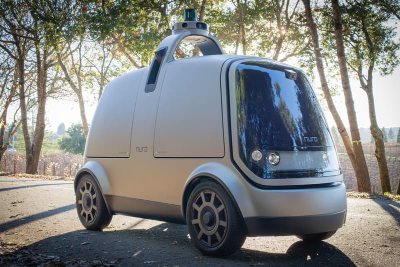 Nuro Self Driving Delivery Car Google Driverless Autonomous