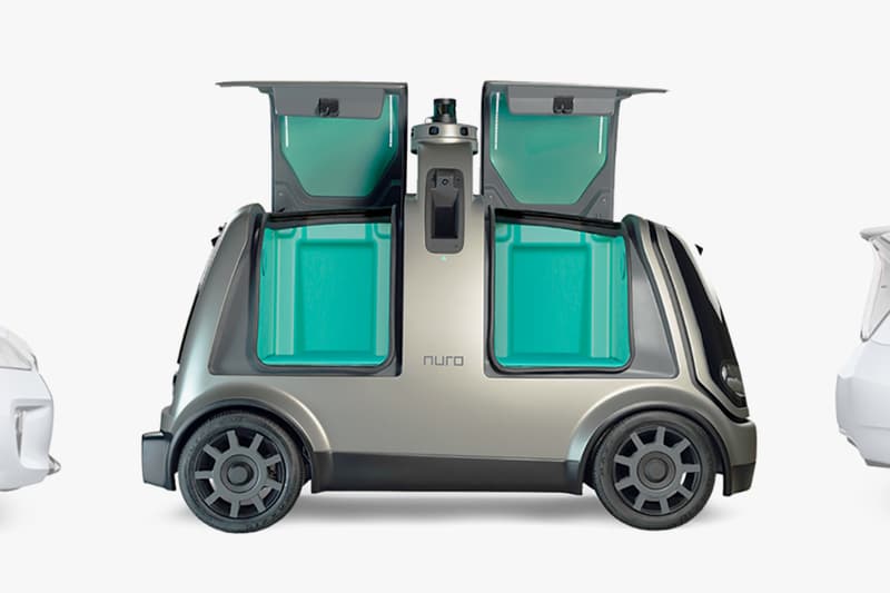 Nuro Self Driving Delivery Car Google Driverless Autonomous