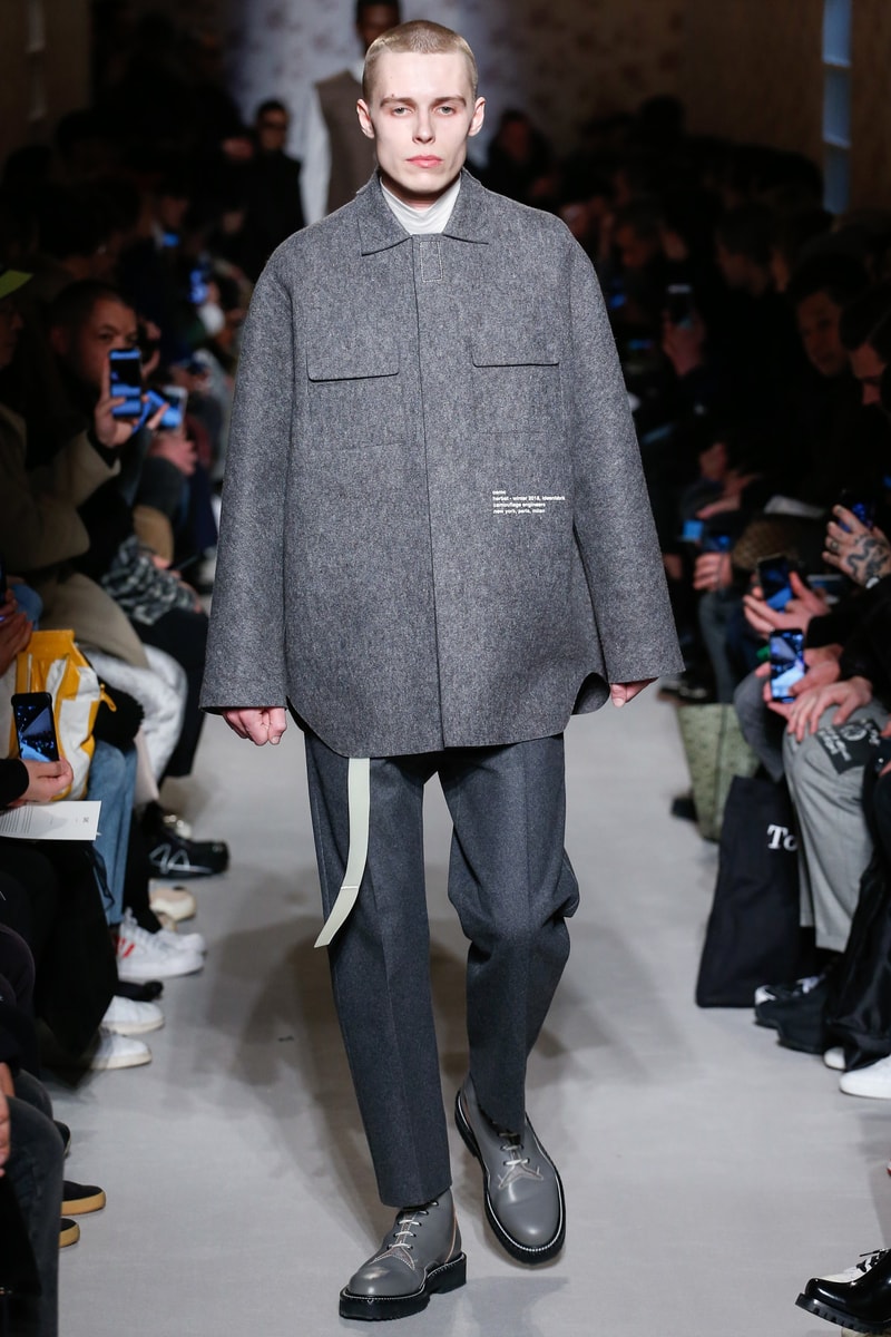 OAMC Fall/Winter 2018 Collection Runway Paris Fashion Week