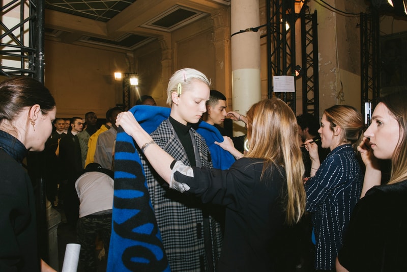 OAMC Fall/Winter 2018 Paris Backstage Imagery Over All Master Cloth Carhartt WIP