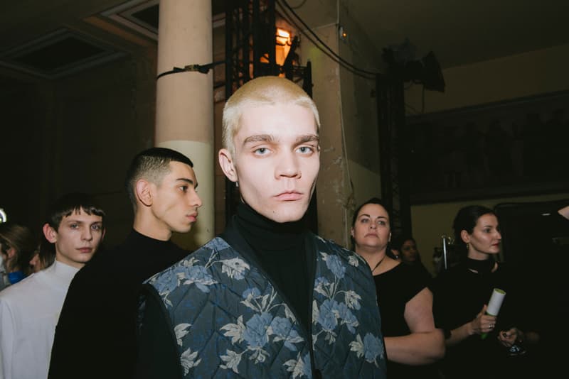 OAMC Fall/Winter 2018 Paris Backstage Imagery Over All Master Cloth Carhartt WIP