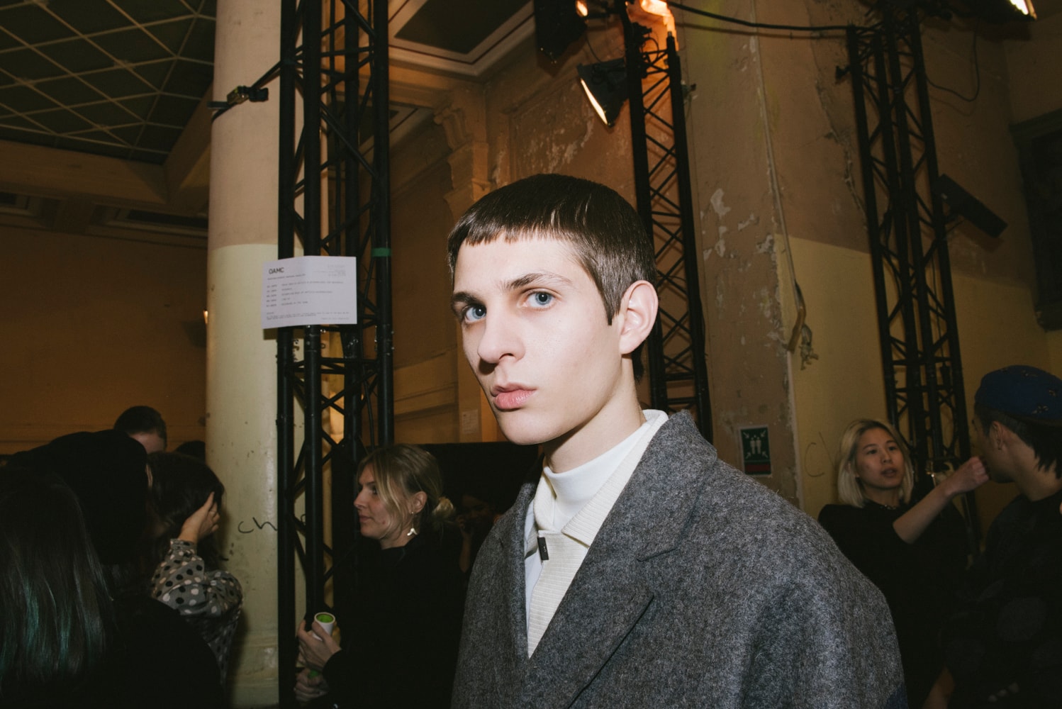 OAMC Fall/Winter 2018 Paris Backstage Imagery Over All Master Cloth Carhartt WIP
