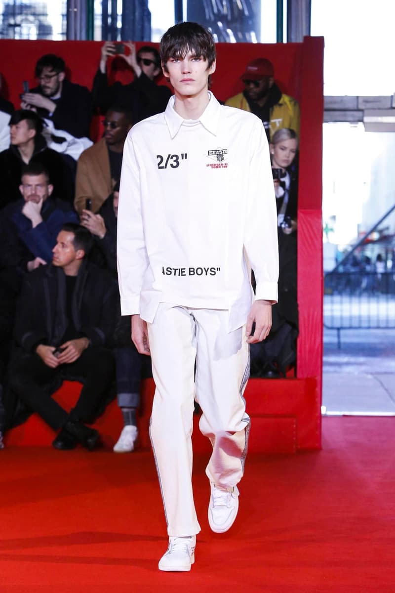 Off-White Virgil Abloh Paris Fashion Week Men's 2018 Fall/Winter Timberland "Business Casual" Beastie Boys Nike Miguel Future Takashi Murakami Jerry Lorenzo Alexander Wang Luka Sabbat colette Sarah Andelman