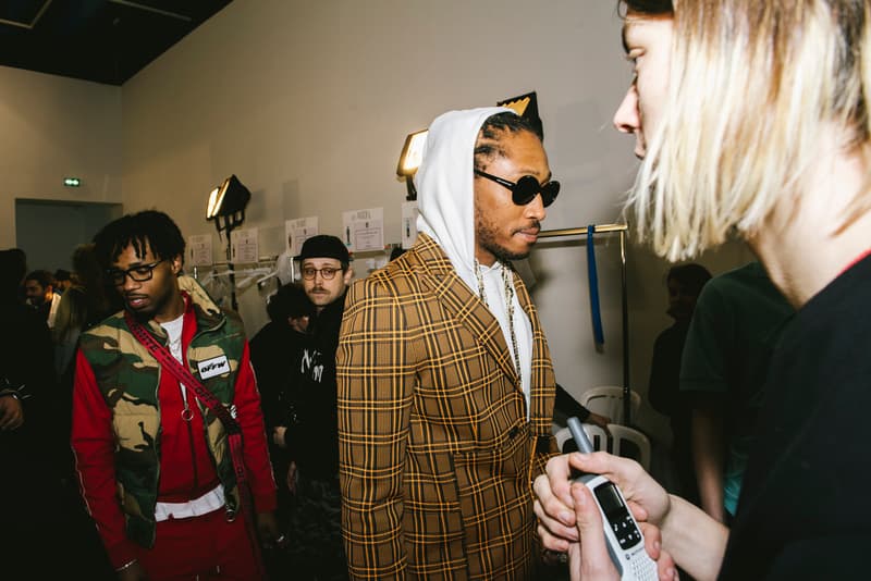 Off-White™ Fall/Winter 2018 Paris Fashion Week Backstage Future Metro Boomin' Takashi Murakami Jordan 1 Timberland Luka Sabbat Heron Preston