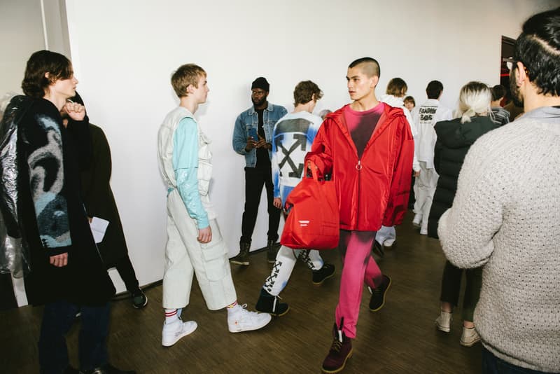 Off-White™ Fall/Winter 2018 Paris Fashion Week Backstage Future Metro Boomin' Takashi Murakami Jordan 1 Timberland Luka Sabbat Heron Preston