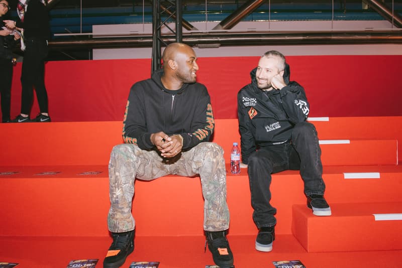 Off-White™ Fall/Winter 2018 Paris Fashion Week Backstage Future Metro Boomin' Takashi Murakami Jordan 1 Timberland Luka Sabbat Heron Preston