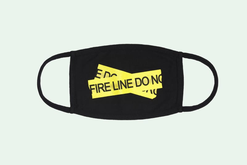 Off-White™ Extends Fire Tape Selection With Pair of Masks
