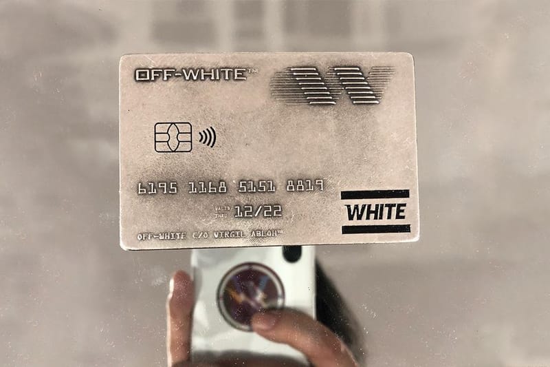 Hiroshi Fujiwara Teases Off-White™ Credit Card-Inspired Money Clip and Other Goods