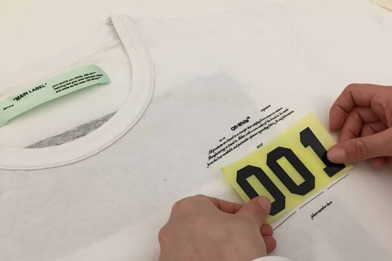 Off-White™ Isetan Tokyo Japan Customised Virgil Abloh Nike Paris Fashion Week Men's