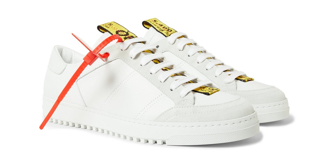 Off-White Spring/Summer 2018 Tape Sneakers | Hypebeast