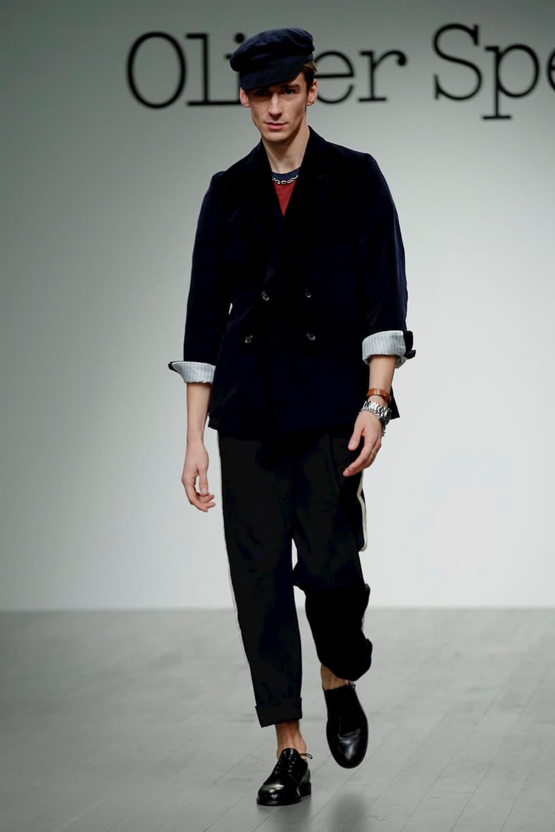 Oliver Spencer 2018 Fall Winter london fashion week, london fashion week mens, lfwm