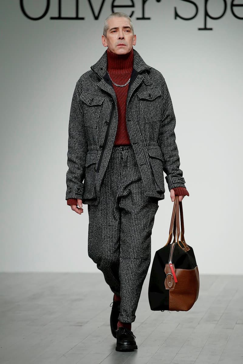 Oliver Spencer 2018 Fall Winter london fashion week, london fashion week mens, lfwm