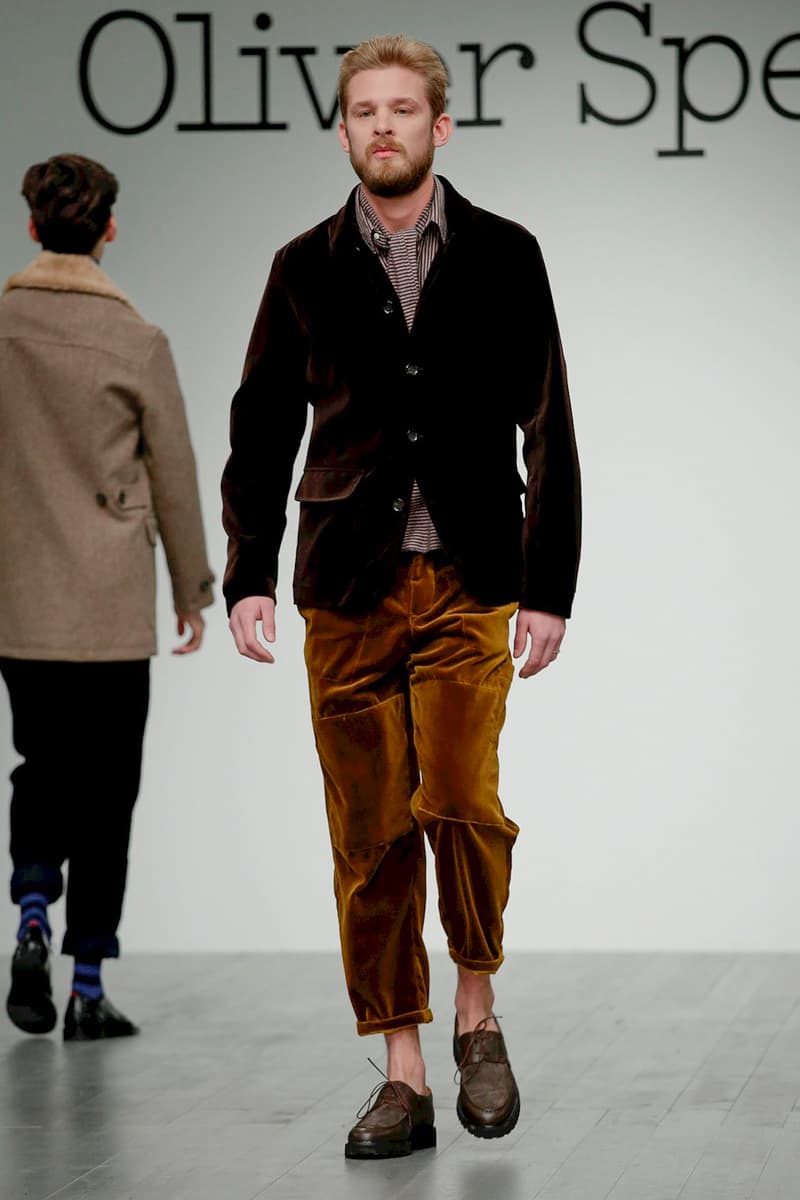 Oliver Spencer 2018 Fall Winter london fashion week, london fashion week mens, lfwm