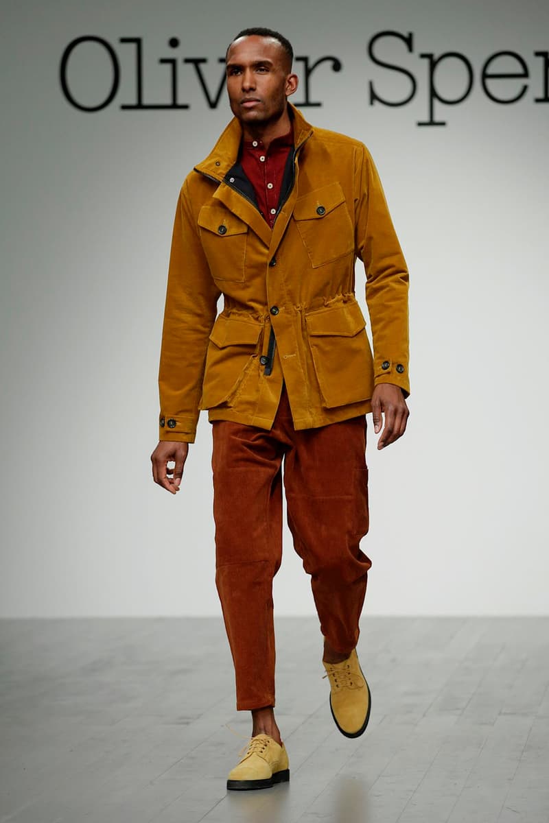 Oliver Spencer 2018 Fall Winter london fashion week, london fashion week mens, lfwm