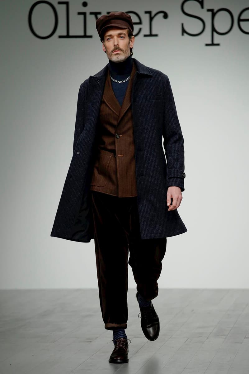 Oliver Spencer 2018 Fall Winter london fashion week, london fashion week mens, lfwm